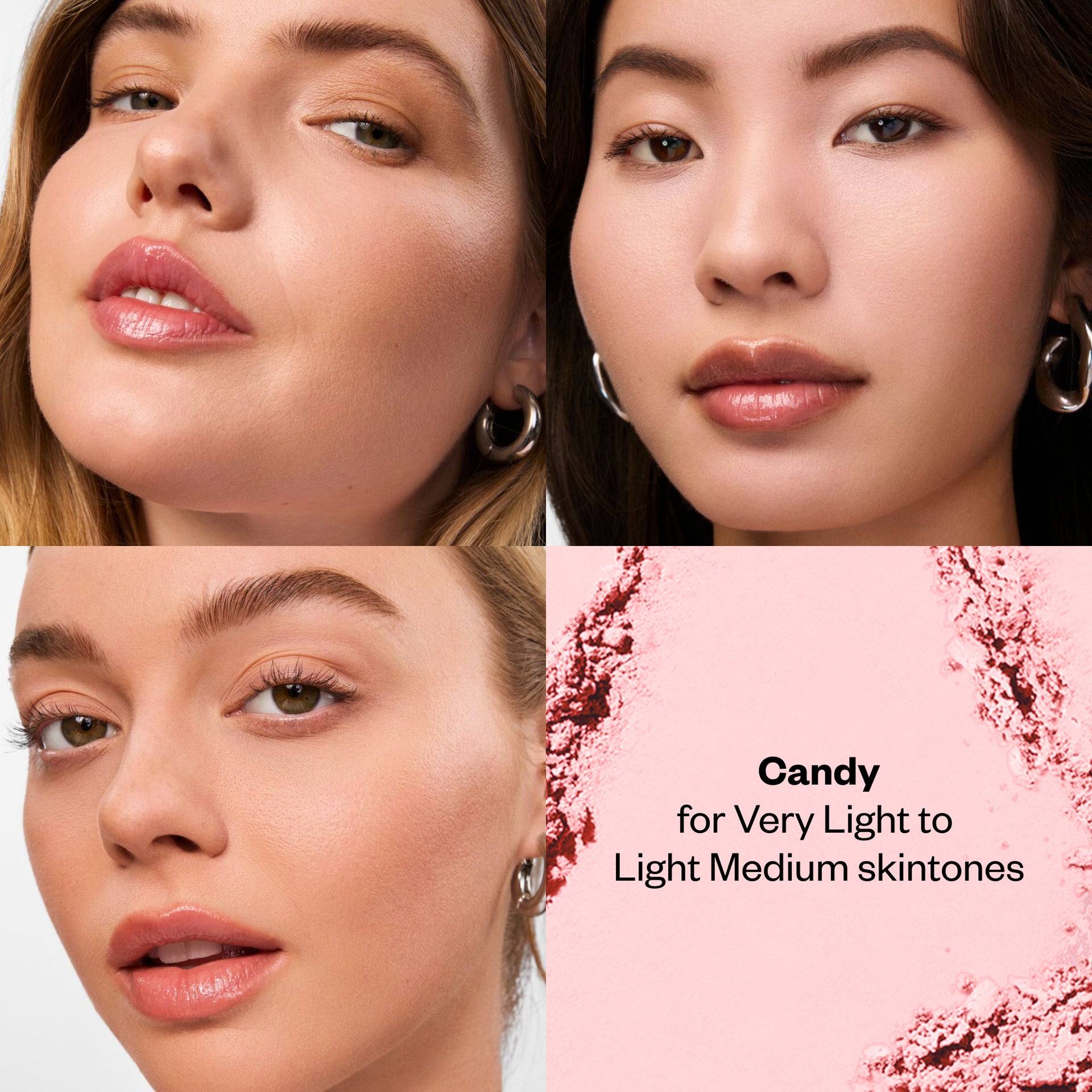 Cloud Set in Candy shown on very light to light-medium skin tones