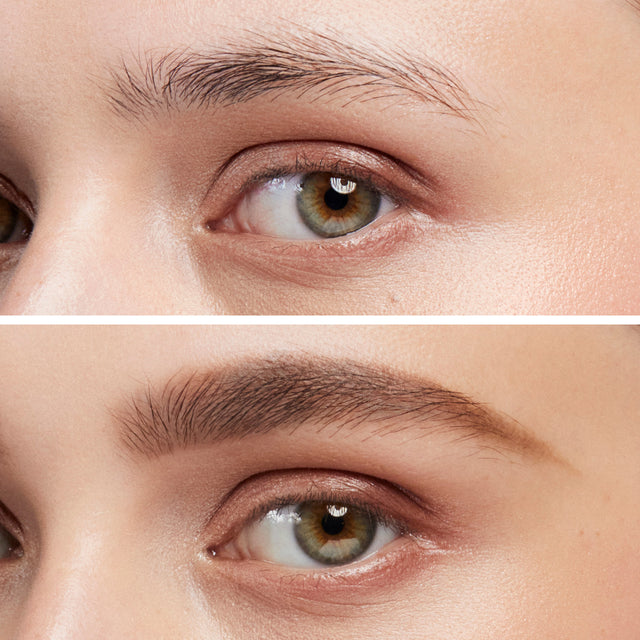 Model wearing Brow Pop in Medium Brown