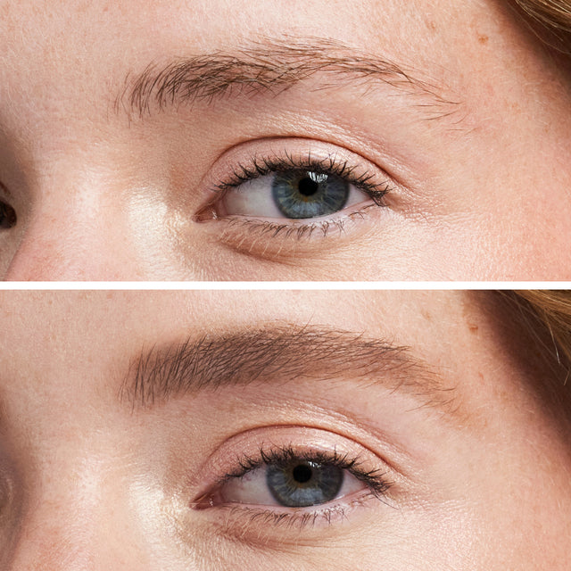 Model wearing Brow Pop in Soft Brown