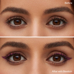Before and after applying Soulgazer Bewitch
