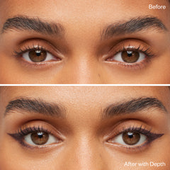 Before and after applying Soulgazer Depth