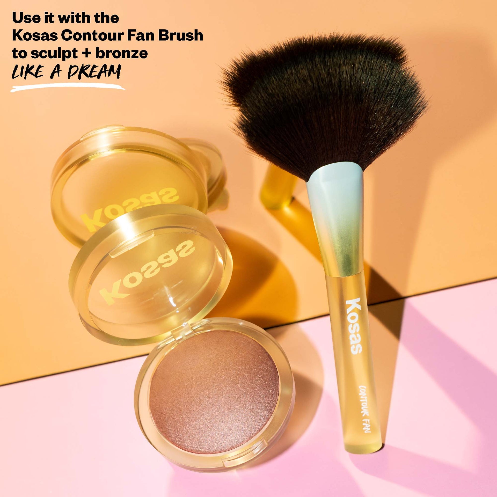 Beachy Shade with Fan Brush