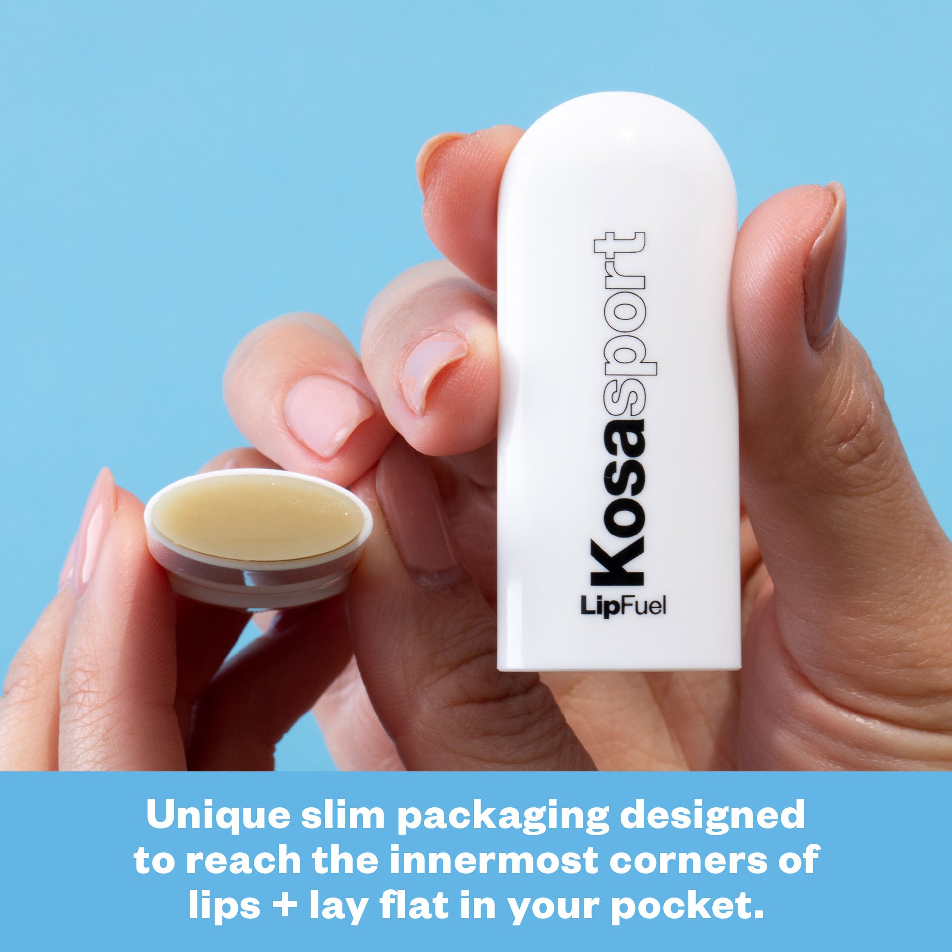 Slim Packaging of LipFuel Lip Balm