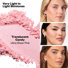 Cloud Set Loose Setting Powder in Translucent Candy Shade Range Table