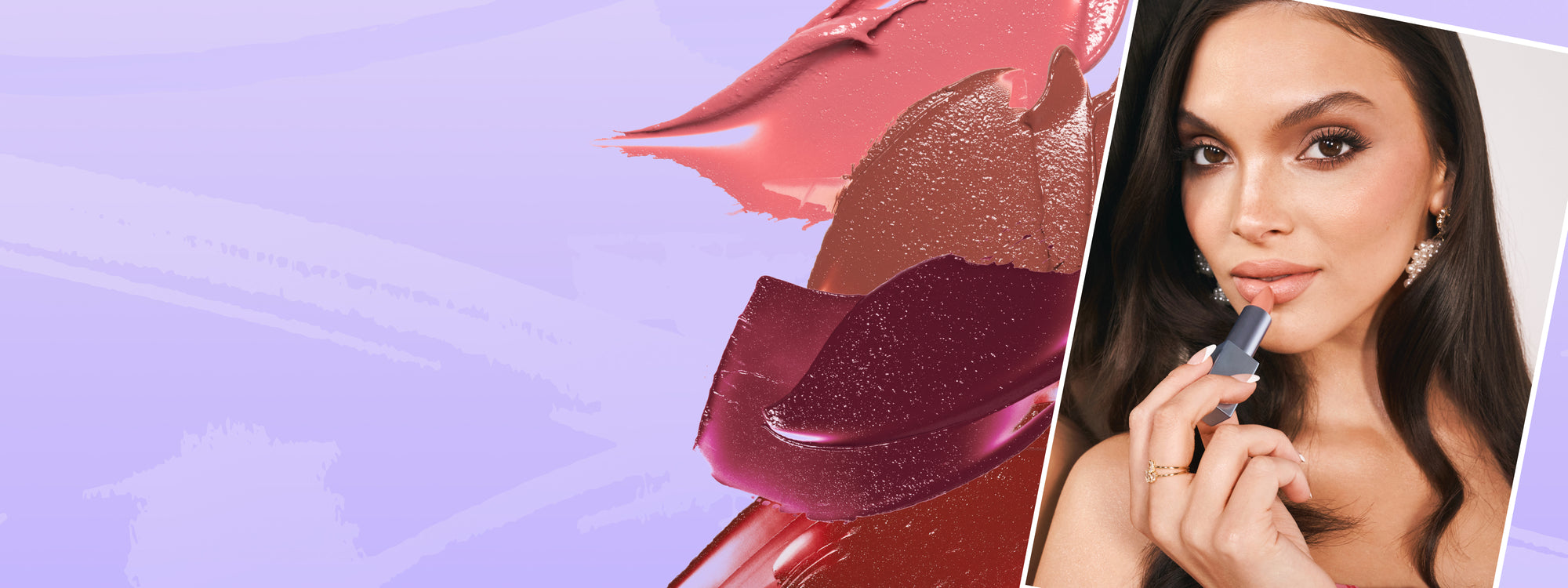 Person applying Weightless Lip Color